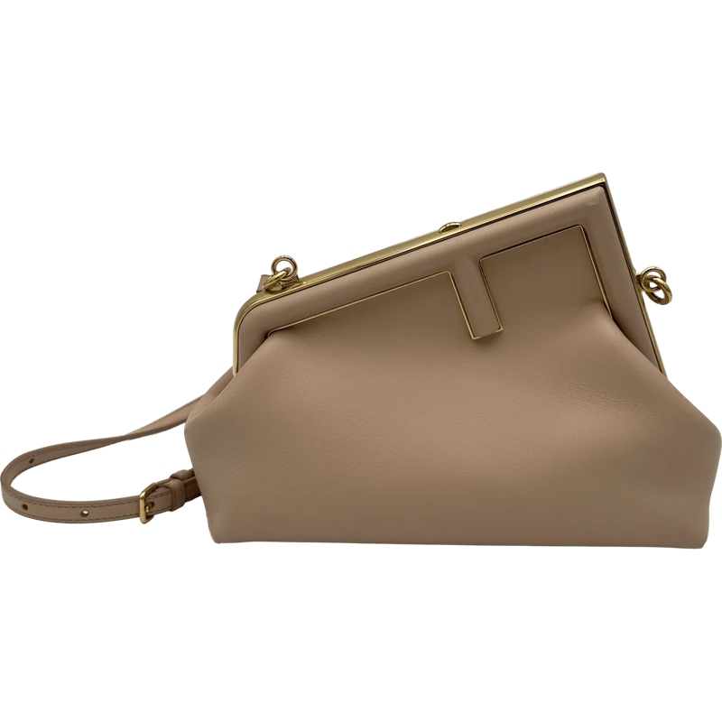 Fendi Pochette Fendi First - Nude beige