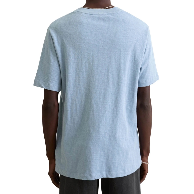 Marc O´Polo Hemd T-Shirt, SSL, Logo Print, Reg 1er Pack hellblau(Image 3)