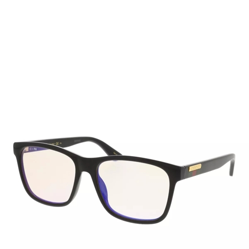 Gucci GG0746S-005 57 Blue & Beyond Man Sunglasses  Black-Yellow Solglasögon