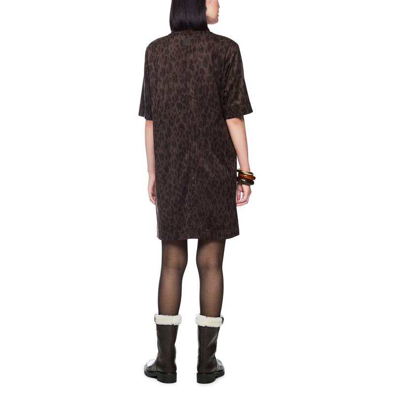 Marc Cain Mini-jurk Kleid seal brown(Image 3)