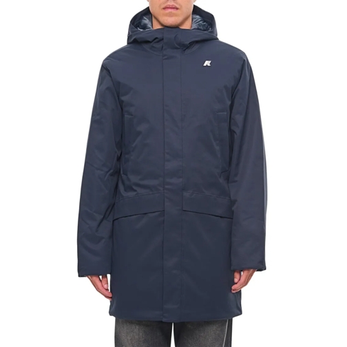 K-Way Parka-Mäntel Jarno Twill Marmotta Black