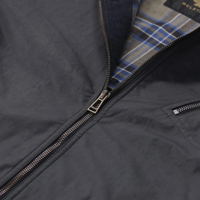 Belstaff Übergangsjacke Jacke aus Baumwolle grau(Image 4)