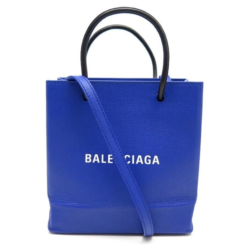 Balenciaga Shopper NEUE BALENCIAGA CABAS SHOPPING NORD-SÃœD XXS HANDT blau