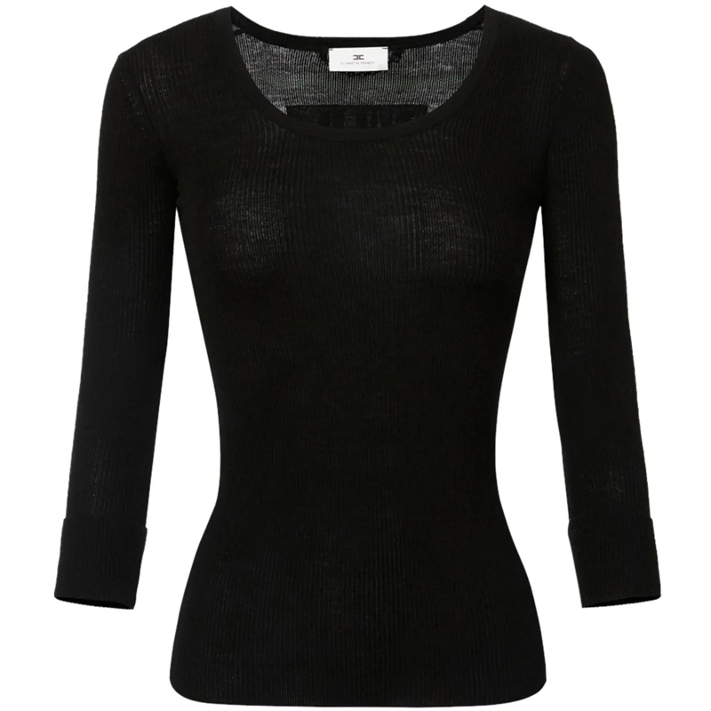 Elisabetta Franchi  Sweaters Black schwarz