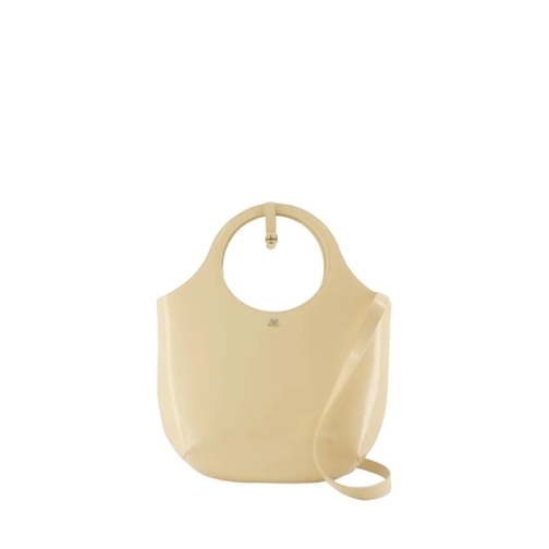 Courrèges Medium Holy Iced Shoulder Bag - Leather - Yellow Yellow Sporta