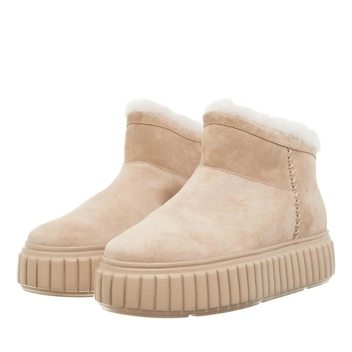 Kennel & Schmenger ZAP Suede/Lammfell nuts/natur Snu Bottes d'hiver