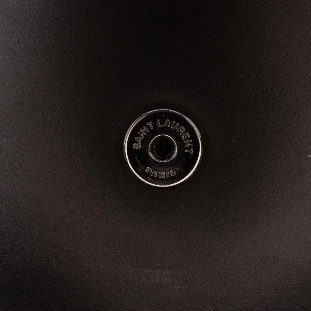 Thumbnail - Saint Laurent Hobo Bags - Medium Leather Monogram Sunset Braided Strap Cross - Gr. unisize - in Schwarz - für Damen