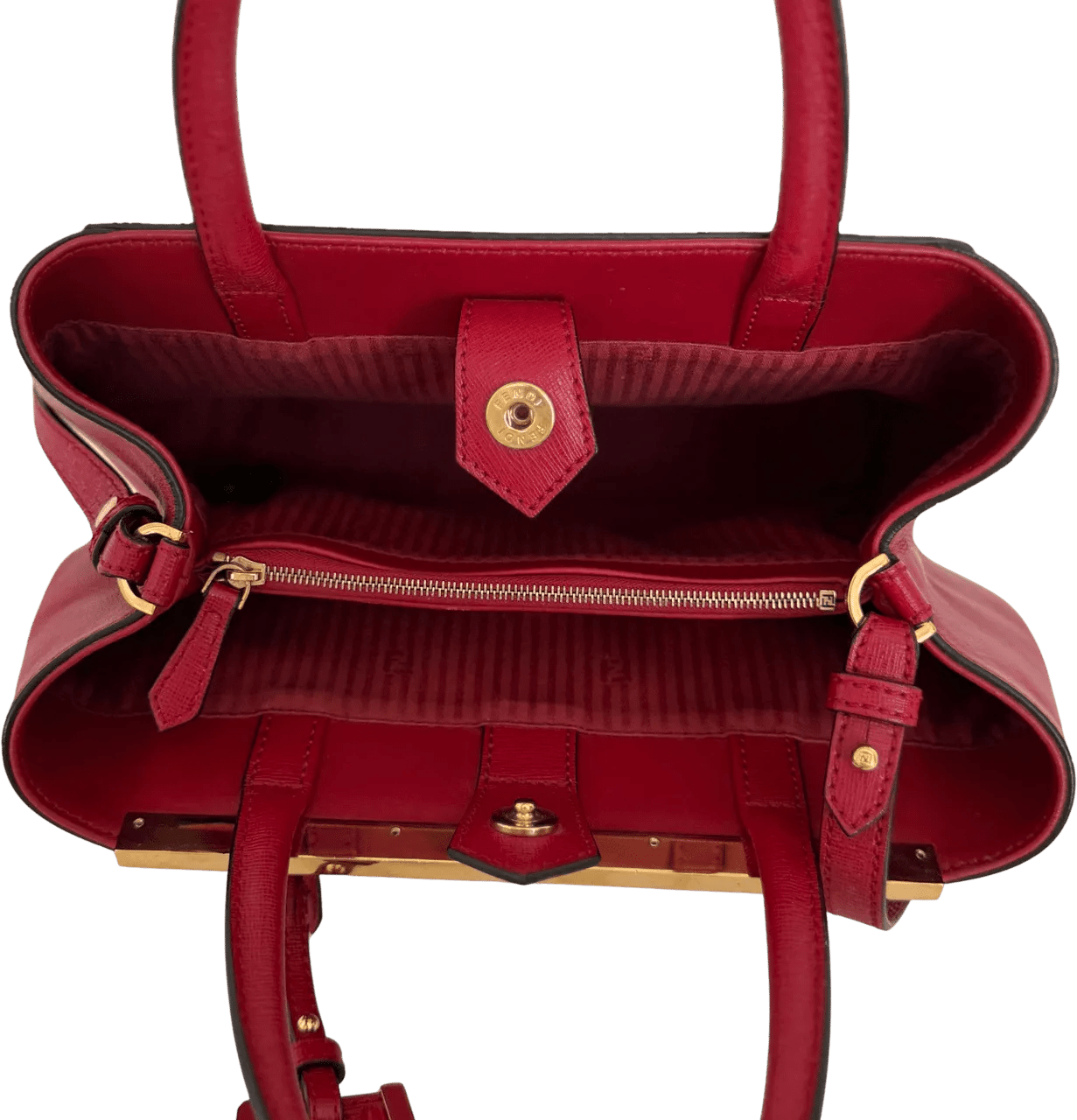 Thumbnail - Fendi Crossbody Bags - Fendi Petit 2Jours Red / good - Gr. unisize - in Rot - für Damen