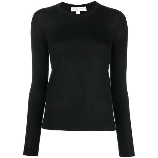 Ralph Lauren Pullover Classic Black Sweater With Long Sleeves Black