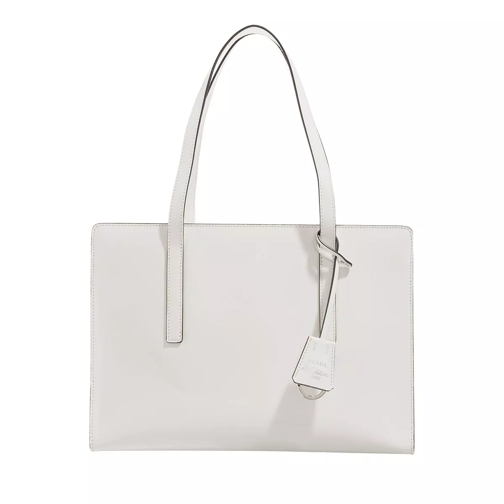 Prada Draagtas Re-Edition 1995 Tote Bag Medium Brushed Leather White