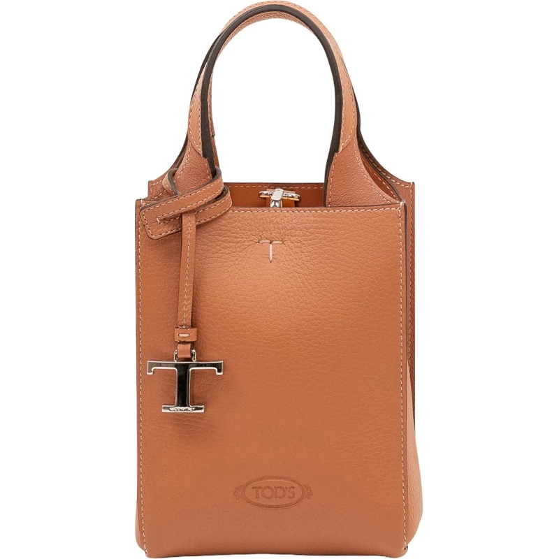 Tod's Tote Borsa a Mano Shopping Vert beige