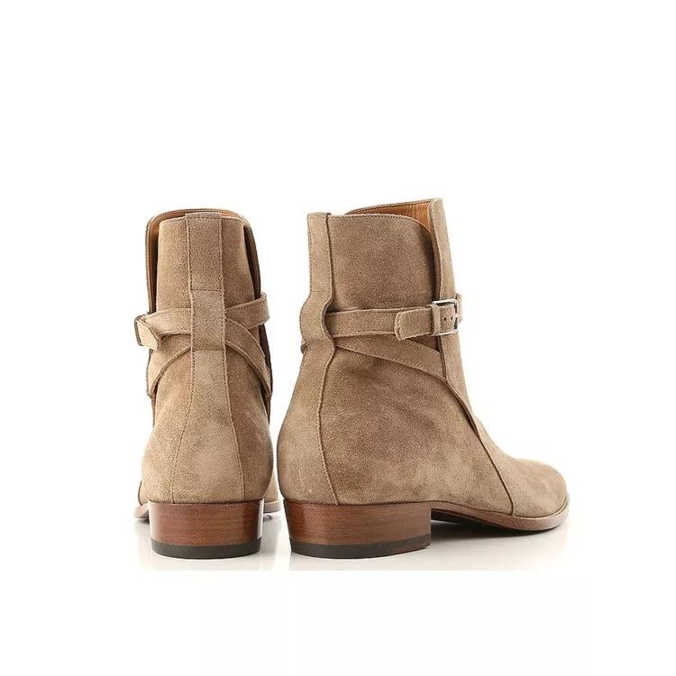 Thumbnail - Saint Laurent Stiefel - Wyatt Jodhpur Boots - Gr. 40 (EU) - in Braun - für Damen