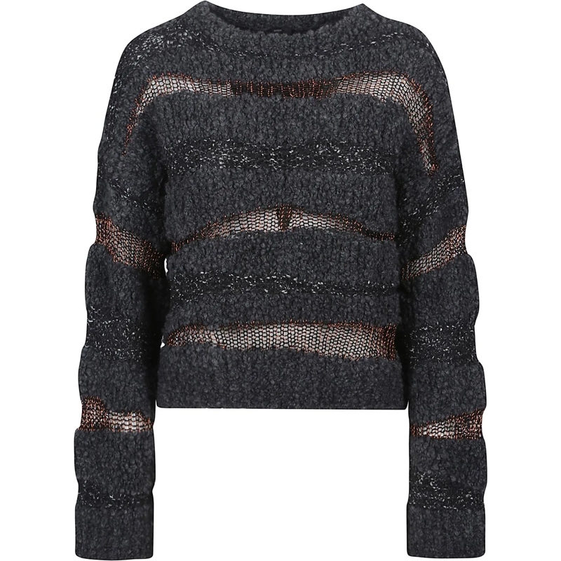 Pinko  San Domino Round Neck Sweater Black schwarz