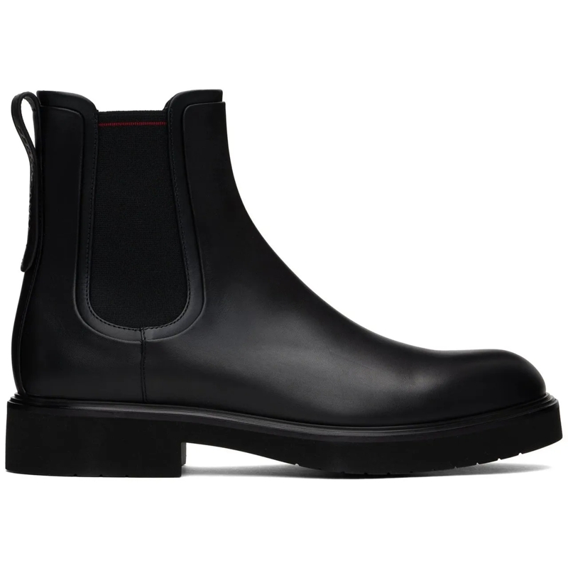 Salvatore Ferragamo T-Shirt SALVATORE FERRAGAMO Chelsea Boots schwarz
