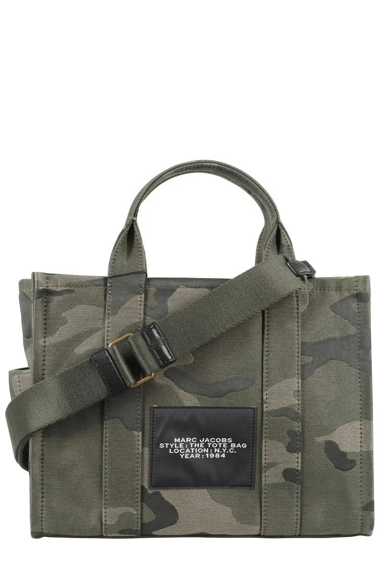 Marc Jacobs Shoppers & Totes Military Camouflage Medium Tote Bag in groen