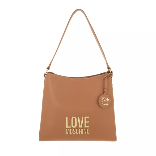 Love Moschino Borsa Bonded Pu  Cammello Shopping Bag