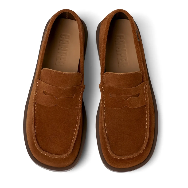 Camper Schnürschuhe Mokassins Don mittel-braun(Image 5)