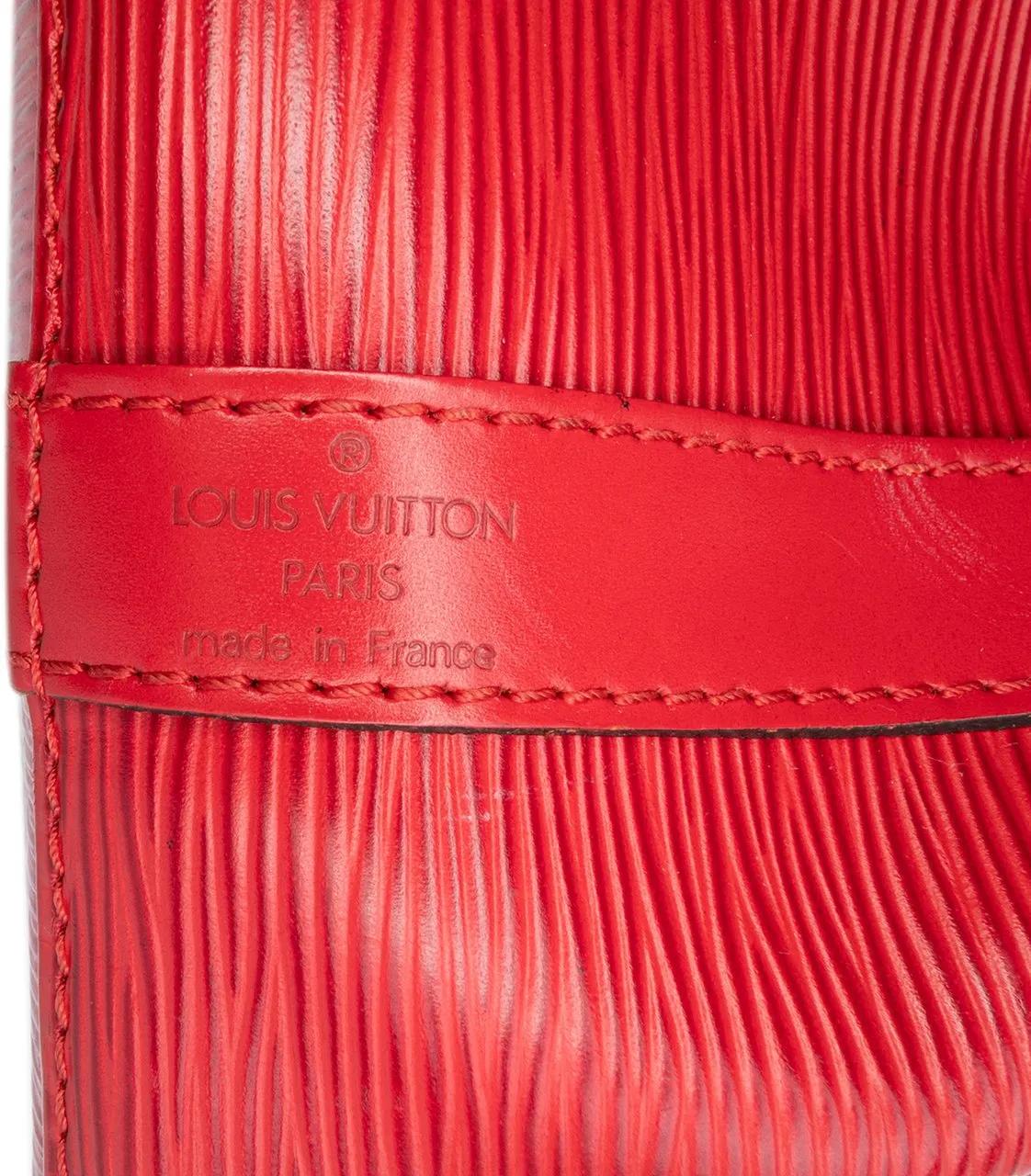 Thumbnail - Louis Vuitton Hobo Bags - Epi Petit Noe - Gr. unisize - in Rot - für Damen