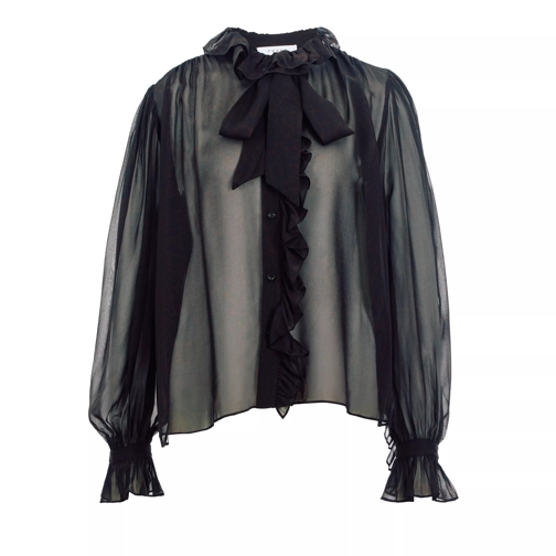 FRAME  RUFFLE FRONT BUTTON UP SHIRT Bluse ESPM