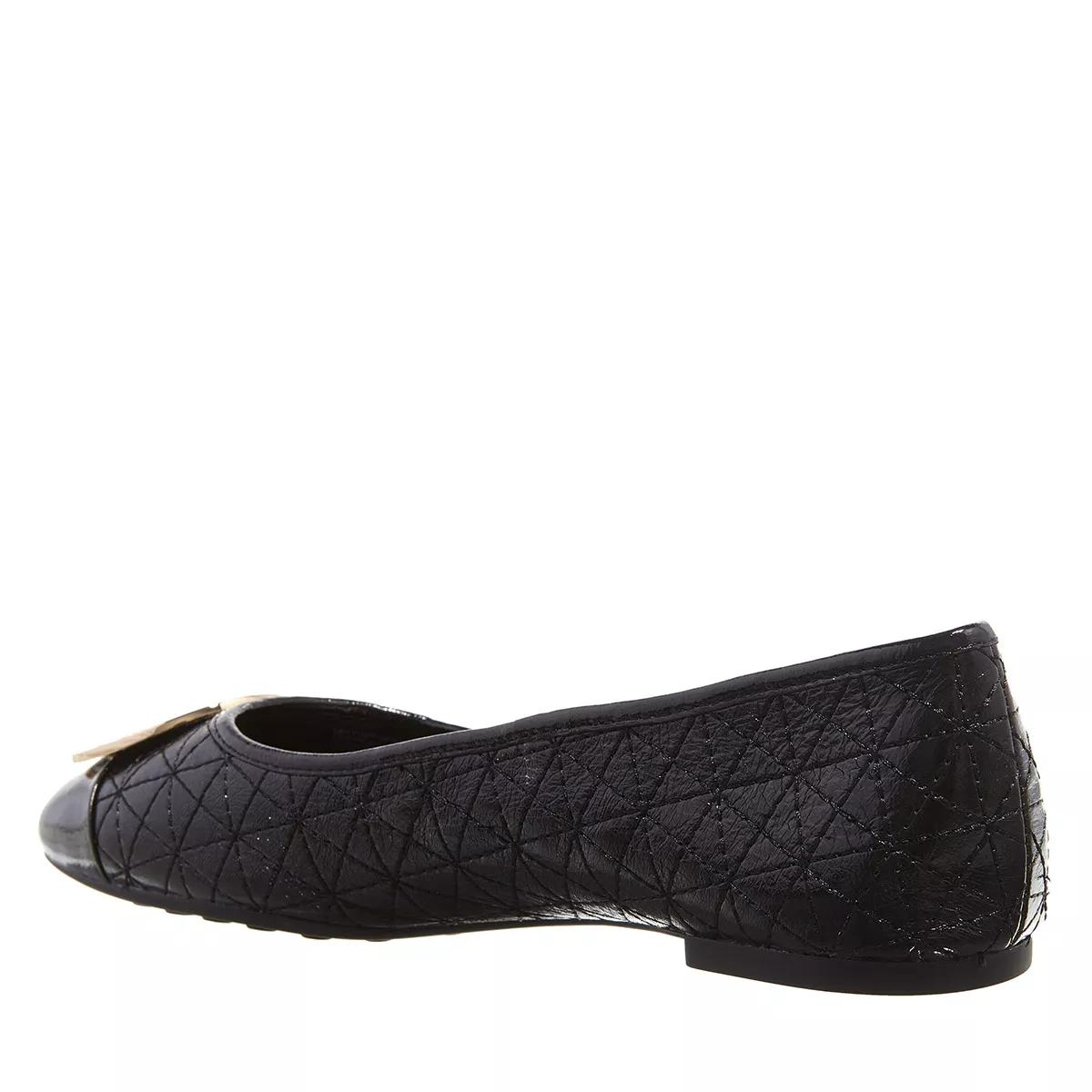 Tory burch black quilted on sale flats