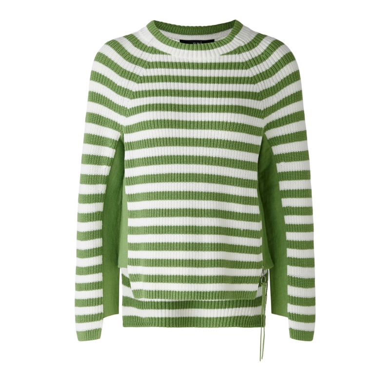 Oui Pullover Pullover RUBI grün