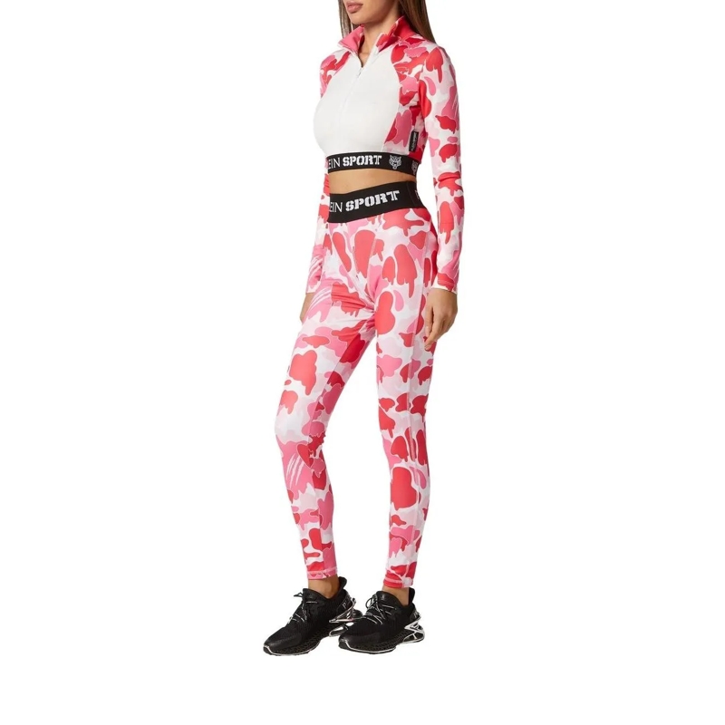 Plein Sport Leggings Leggings Camouflage fuschsia(Image 2)