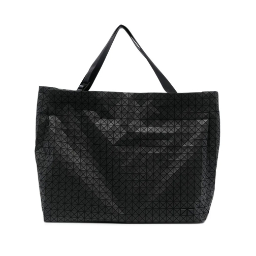 Bao Bao Issey Miyake Tote Black Geometric Panelled Bag Black