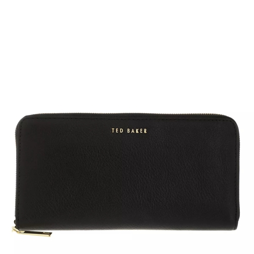 Ted Baker Laceyy Large Purse Black Zip-Around Wallet