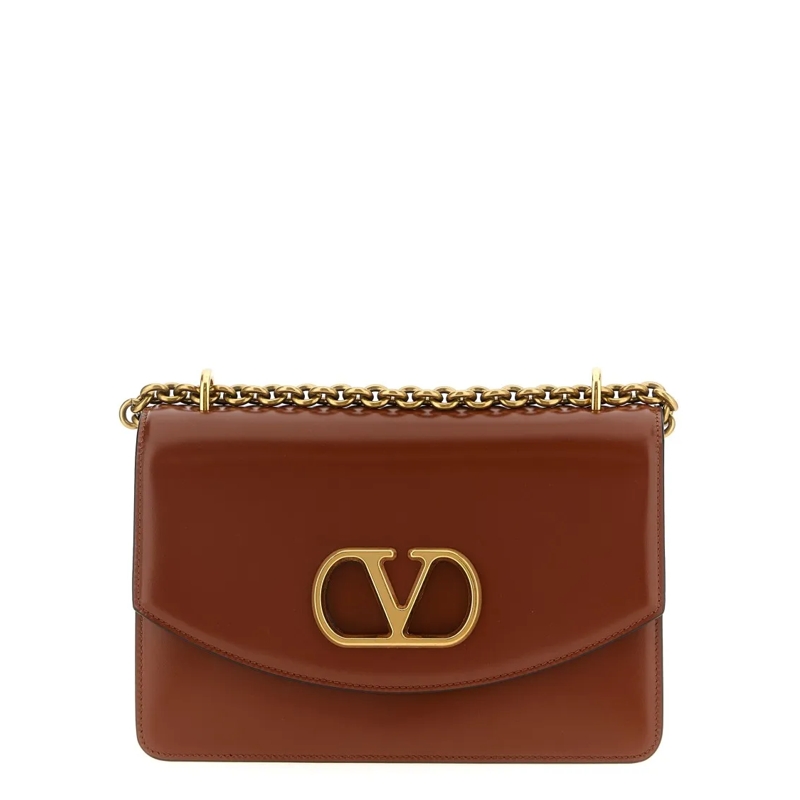 Valentino Garavani Schultertasche 'Vain' Shoulder Bag Brown