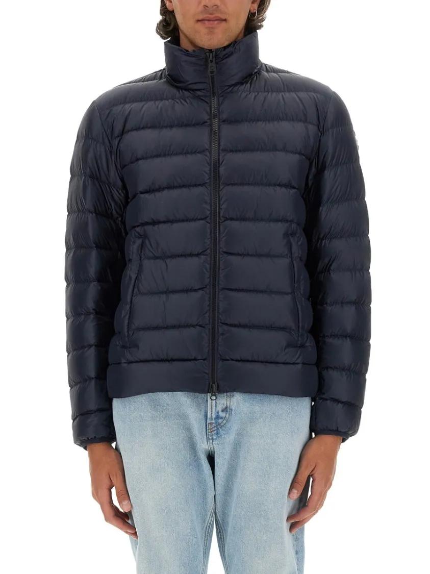 Thumbnail - Colmar Originals - Quilted Blue Down Jacket - Größe 50 - blau