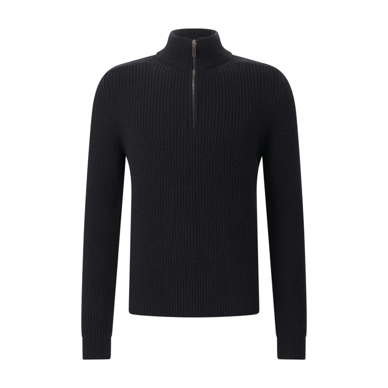 Iris von Arnim Pullover Troyer Viktor aus Kaschmir schwarz