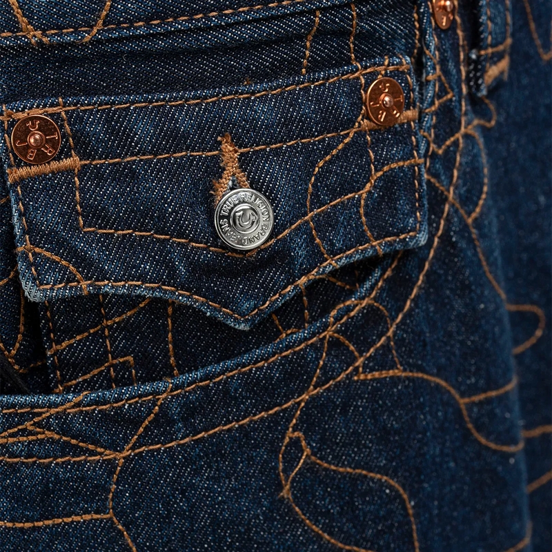 True Religion Jeans Jeans MIKEY EMBROIDERY blau(Image 6)