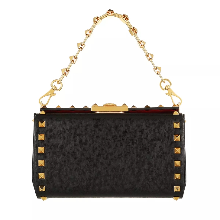 Valentino rockstud 2025 wristlet clutch