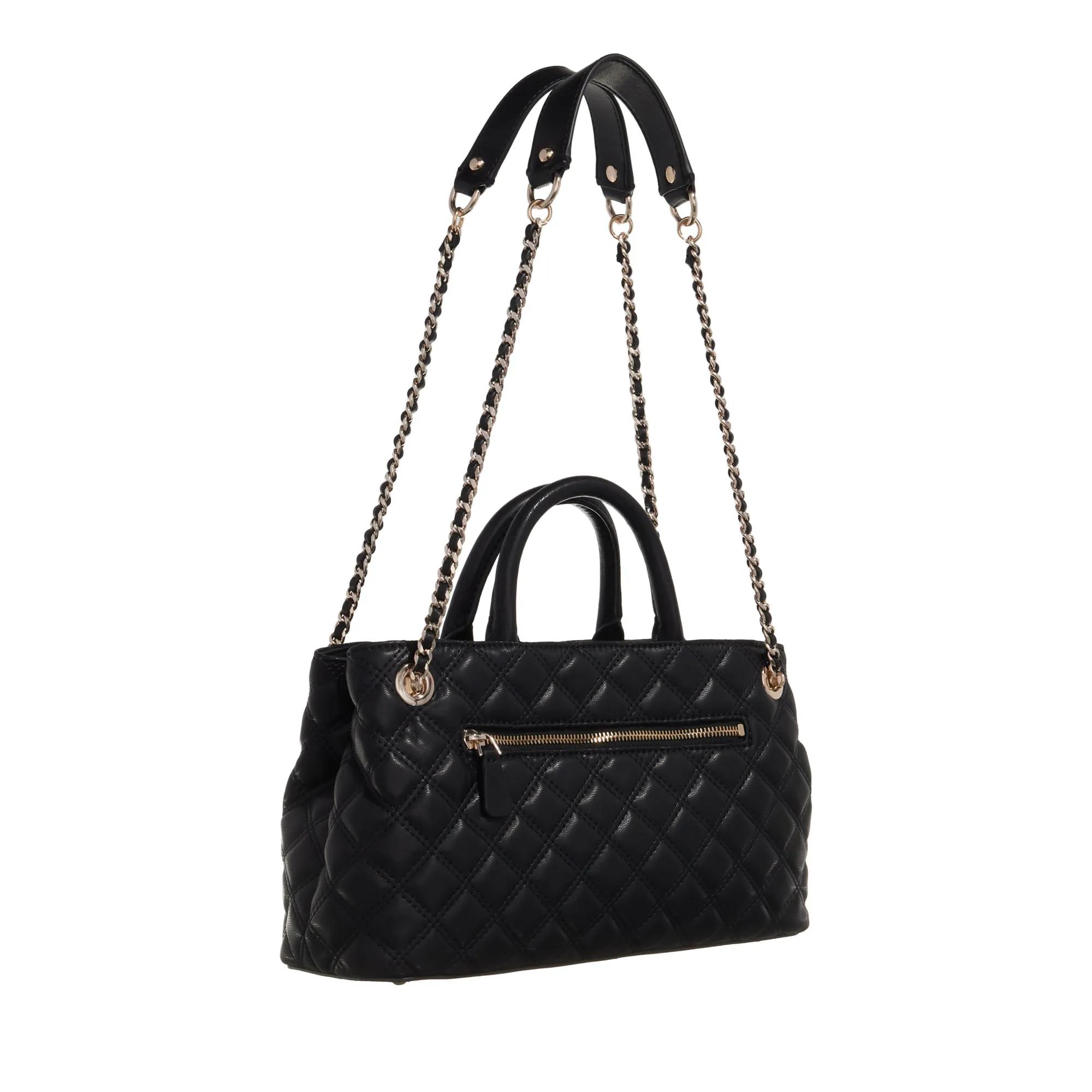Guess Satchels Giully Gfriend Shldr Satchel in zwart