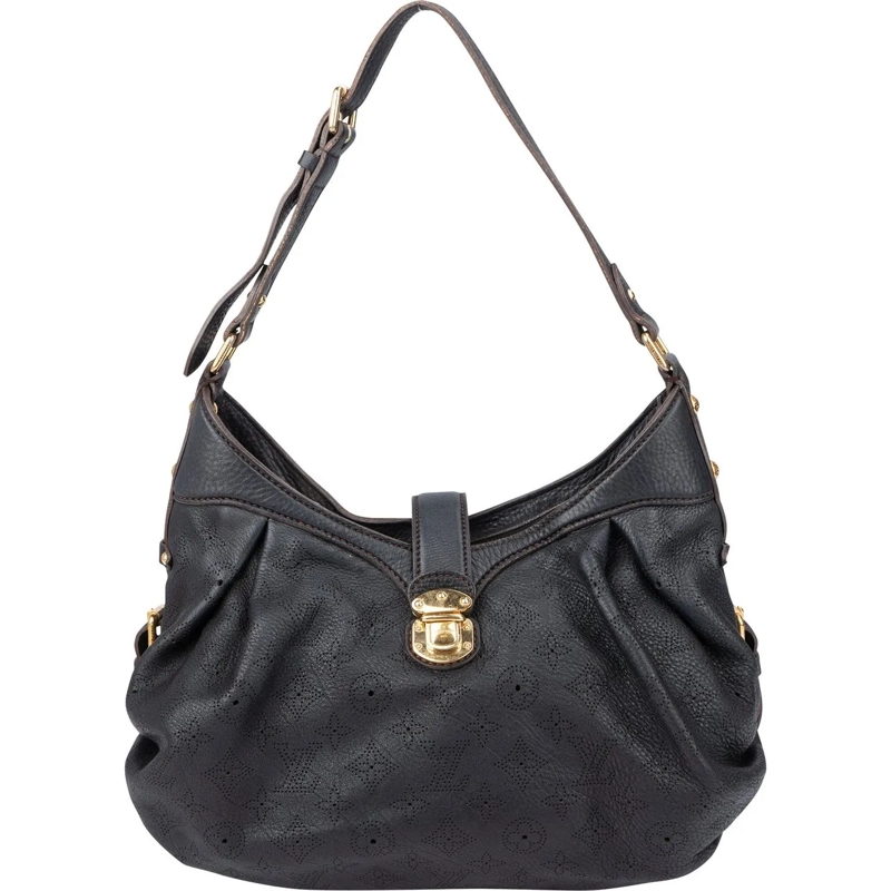 Louis Vuitton Tote Louis Vuitton Leather Monogram Mahina Shoulder Bag blau