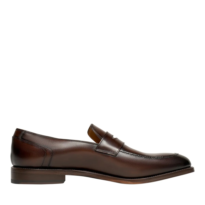 Henry Stevens Monkstraps Loafer Marshall PL dunkel-braun