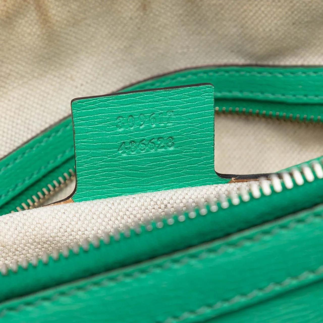 Thumbnail - Gucci Hobo Bags - Small Leather Nice Dome Satchel - Gr. unisize - in Grün - für Damen