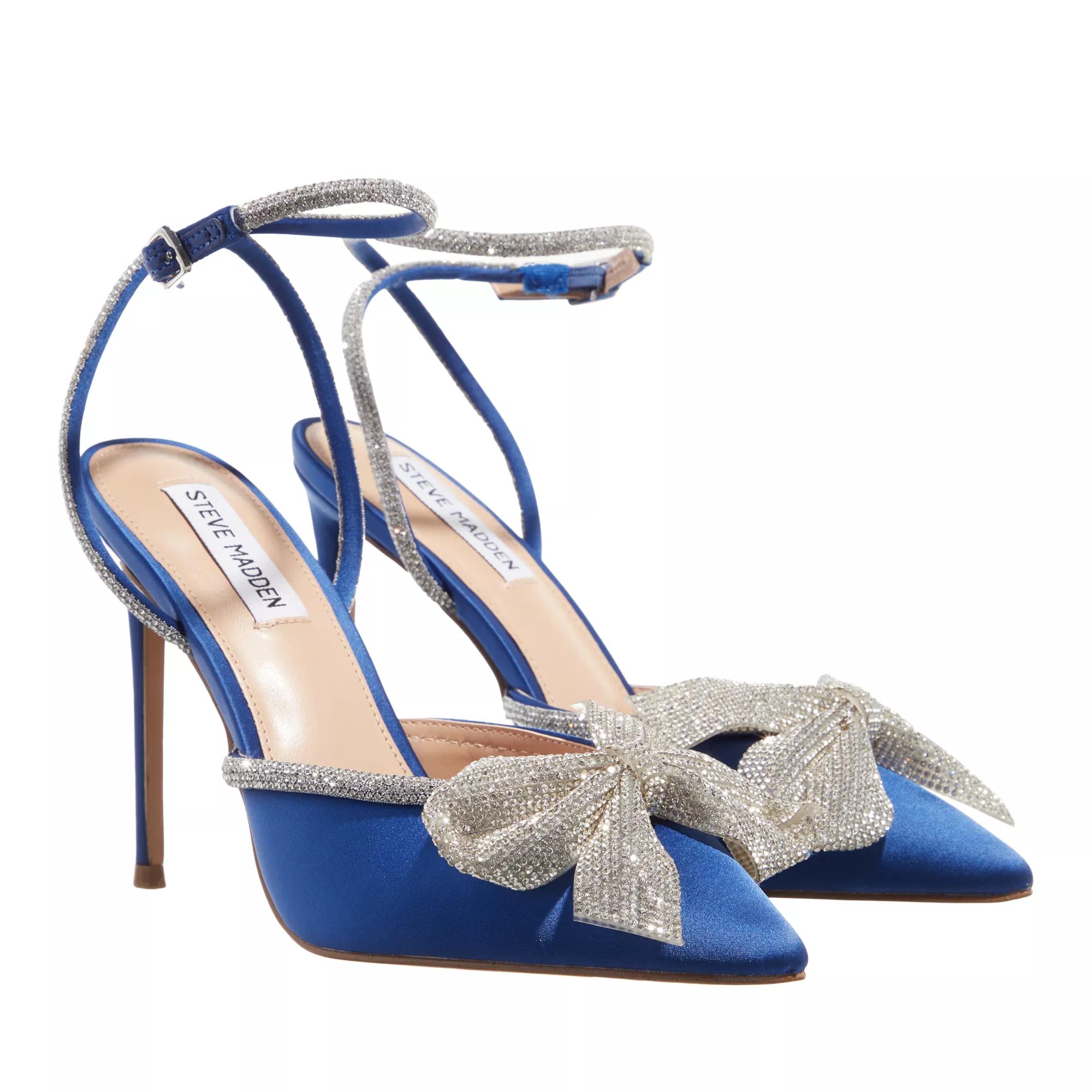 Steve madden blue suede pumps online