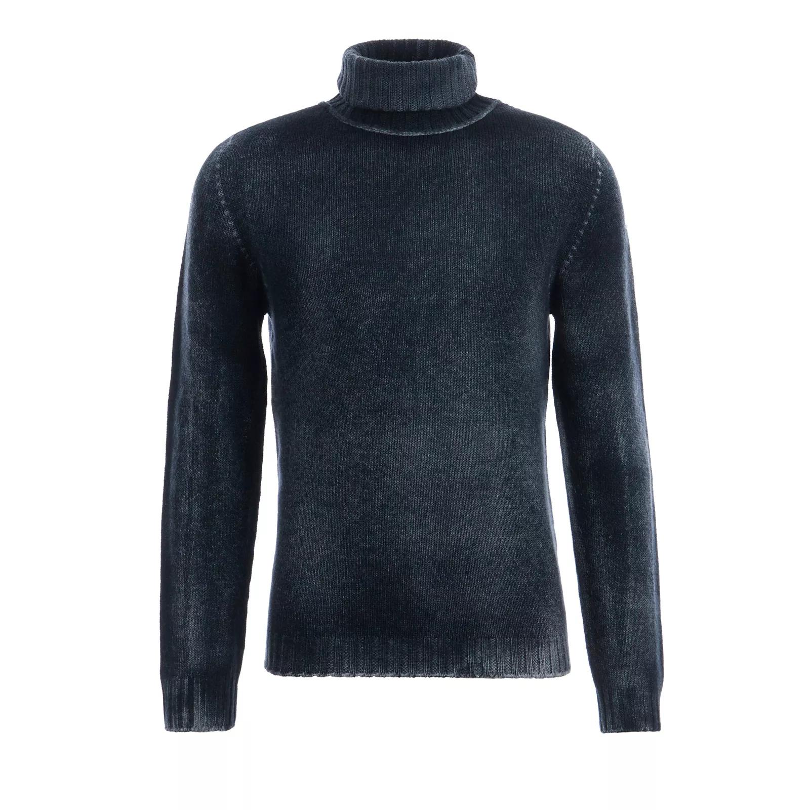 WLNS WELLNESS CASHMERE - TURTLENECK Pullover - Größe 56 - blau