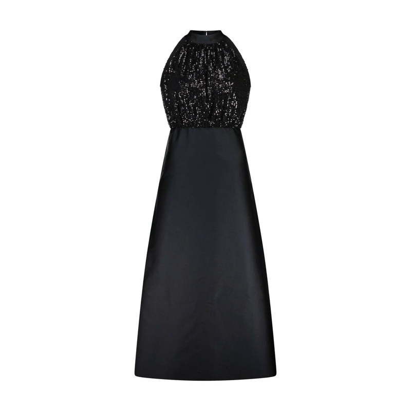 Dea Kudibal  Abendkleid Monrie mit Pailletten Schwarz(Image 2)