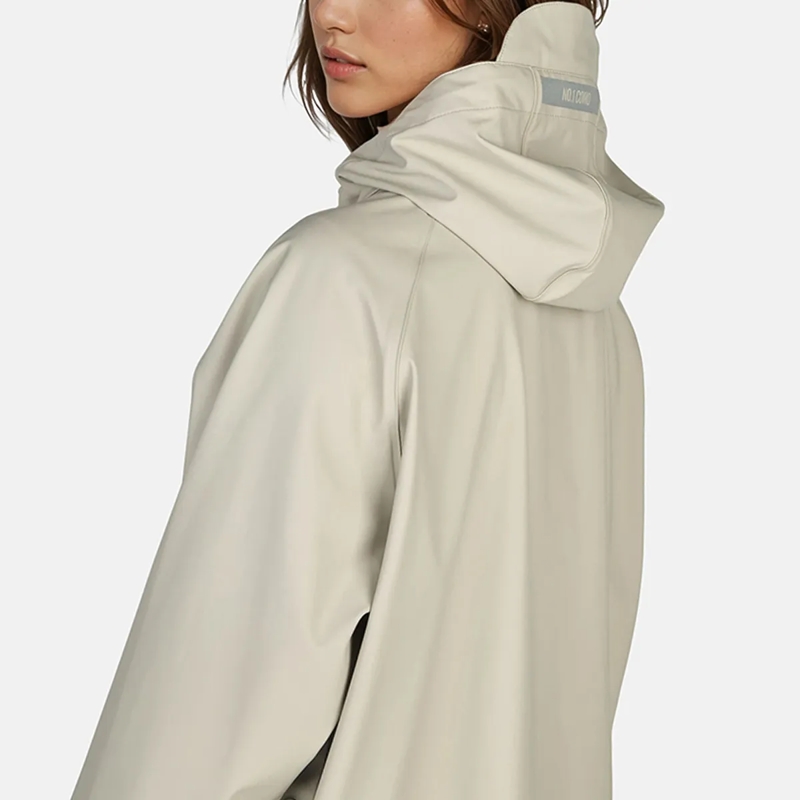 No1 Como Wintermantel Regenmantel CIVINNI creme(Image 3)