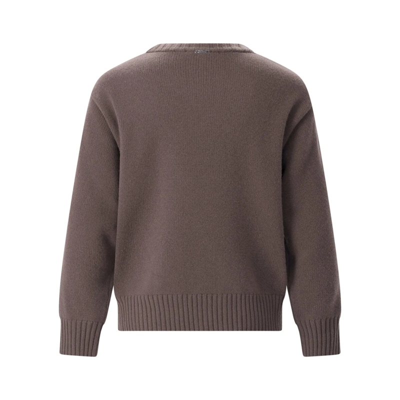 Herno Pullover Pullover aus reiner Wolle braun(Image 3)