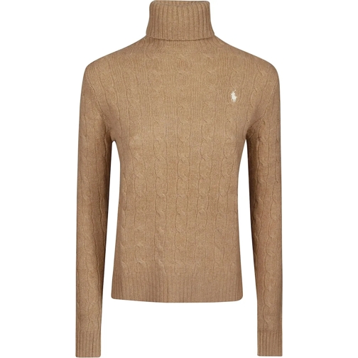 Ralph Lauren Truien Turtle Neck Sweater Brown schwarz