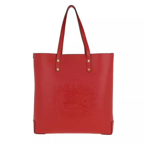 Burberry LL LG Tote Leather RUST RED Tote