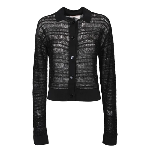 Atomo Factory Knit Viscose Cardigan Black 