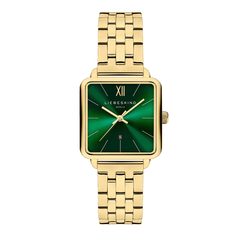 Liebeskind Berlin Automatikuhr Edelstahl Armbanduhr gold