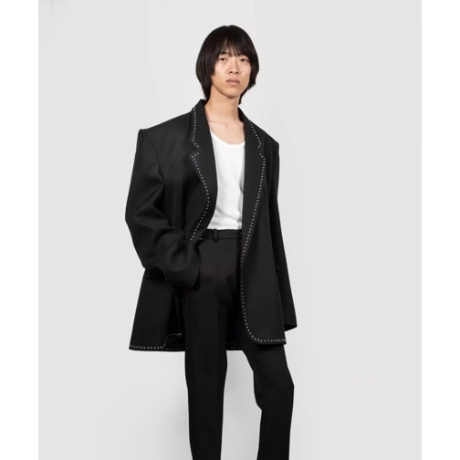 Egonlab EGONLAB Schwarzer, oversized Blazer mehrfarbig 