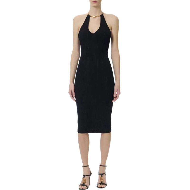 Elisabetta Franchi Midirock Dresses Black schwarz(Image 2)
