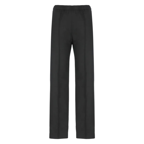 Fabiana Filippi  Virgin Wool Pants Black