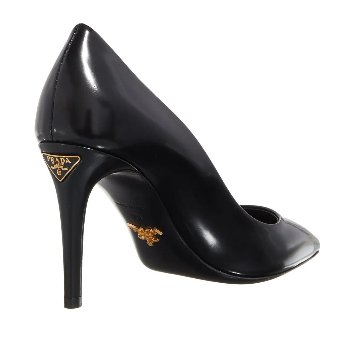 Prada Pumps Med T rem 85 Mm Black Pump